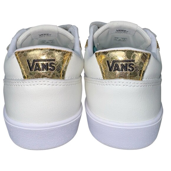 Vans Lowland Comfycush V White Gold Womens 8.5 Mens 7 New - Picture 6 of 8